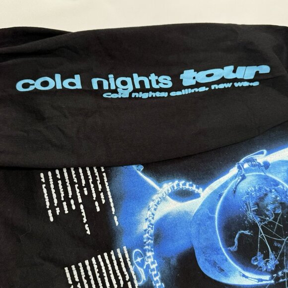 Shaka Cold Nights Tour Tshirt Sweatshirt Men Size XL Concert Band Music Heavy - Picture 8 of 12